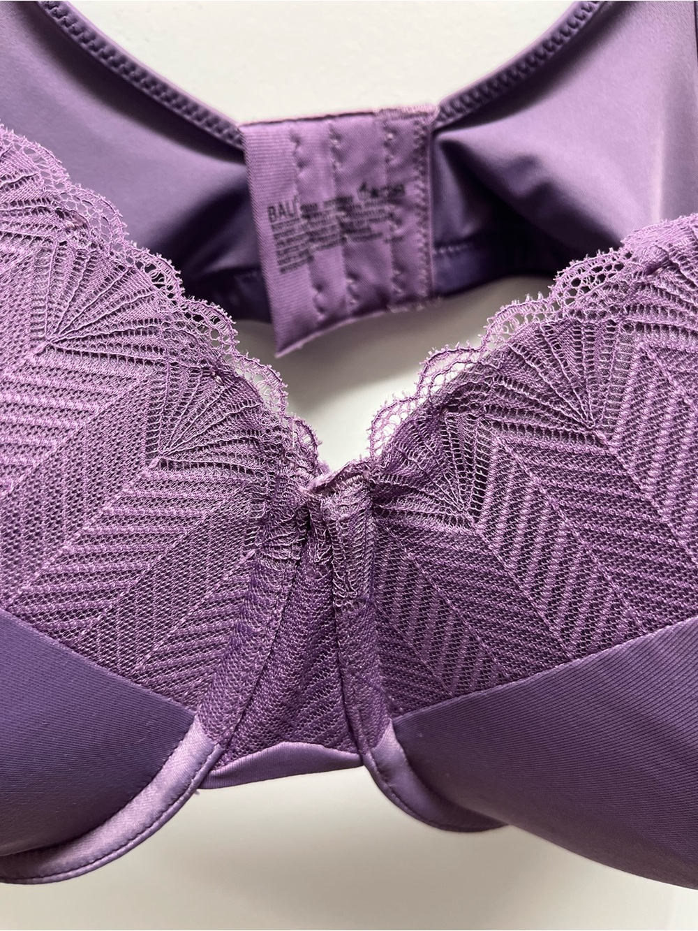 Bali Lift Underwire Full Coverage Bra DF0082 Size 42DD Lilac - Picture 2 of 7